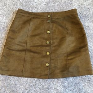 Corduroy skirt